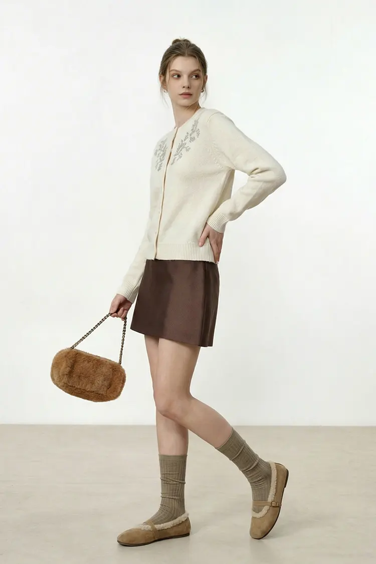 Women's Button-Down Cardigan Sweate