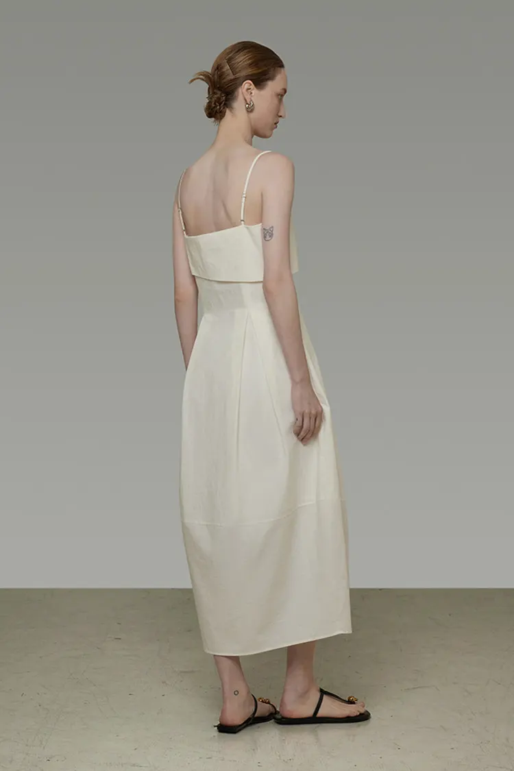 Women's French Style Asymmetric Party Dress