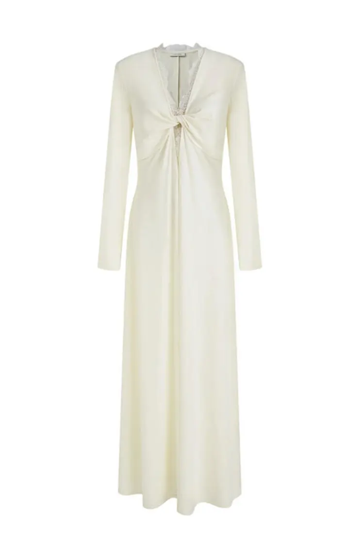 Naisten pitsillä sidottu Maxi-mekko